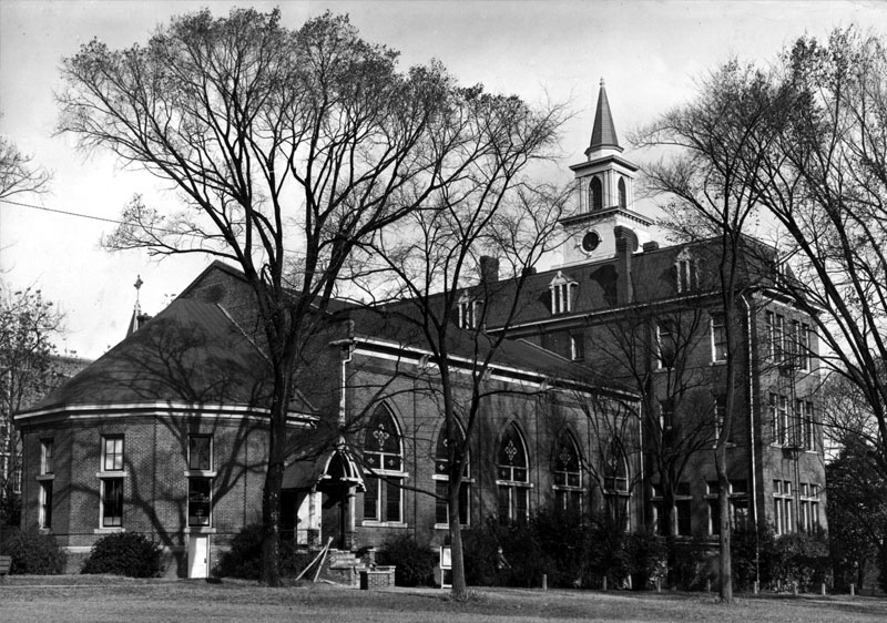 Photo of a building on campus