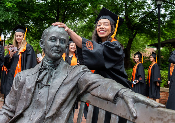 Photo of a graduate