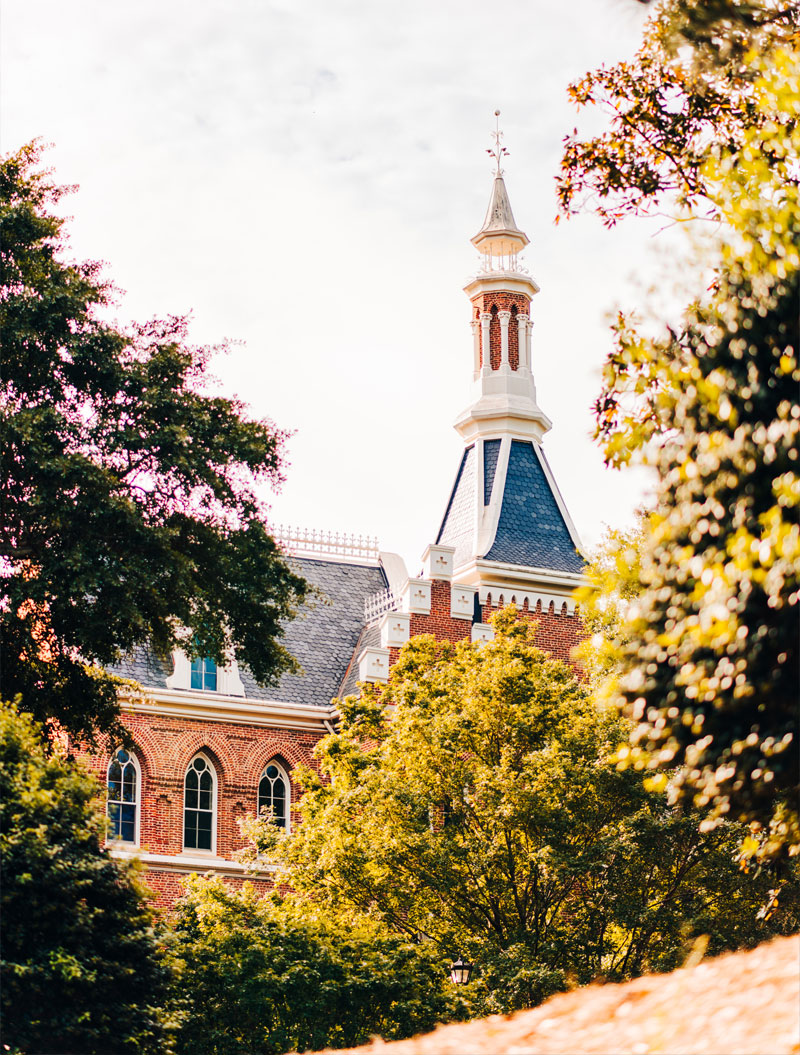 Photo of a building on campus
